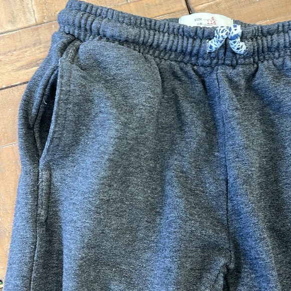 Zara gray cropped pull on jogger sweat pants - Picture 2 of 6